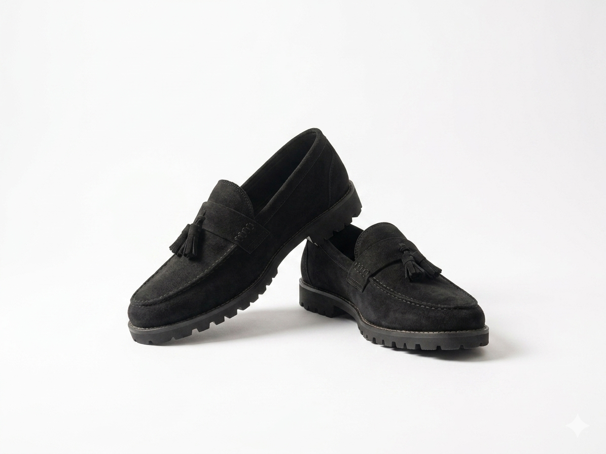 Shadow Suede Tussle Black
