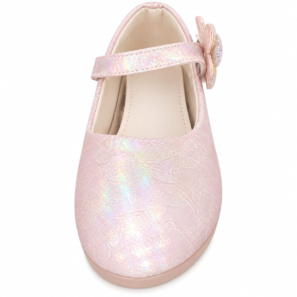 Blush Crystal Princess Heels Pumps