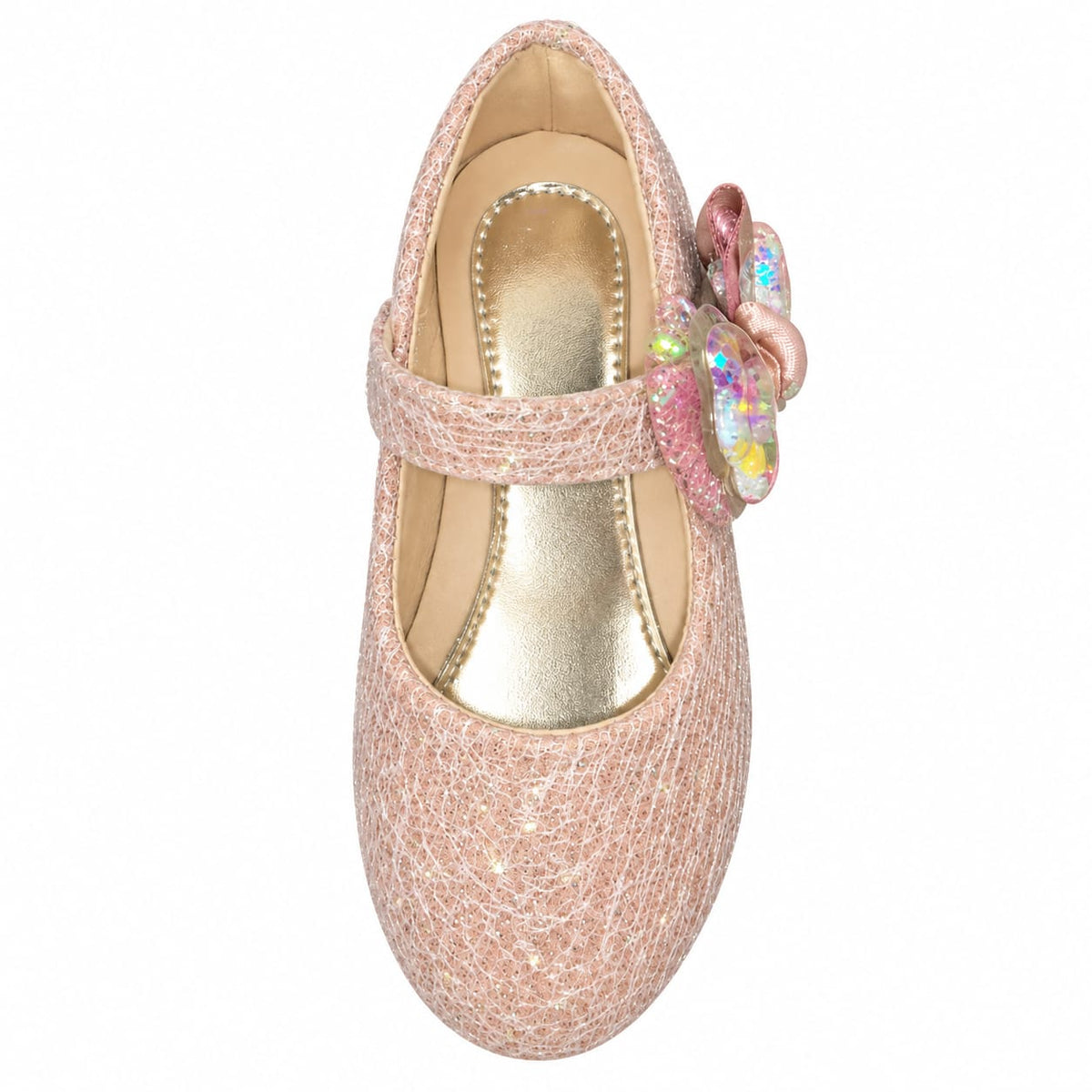 Confetti Bow Girls Flats