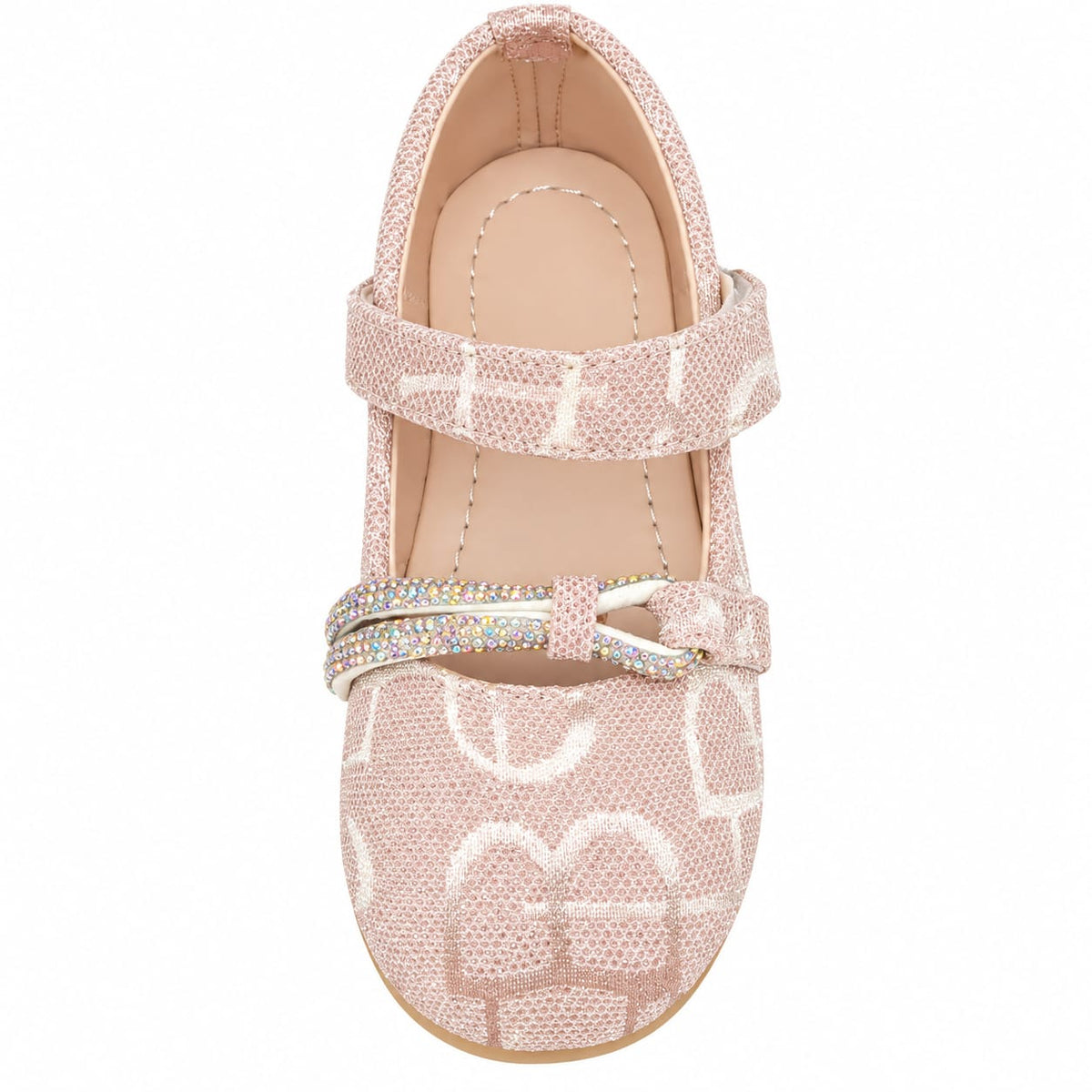Ruby Sparkle Bow Flats.