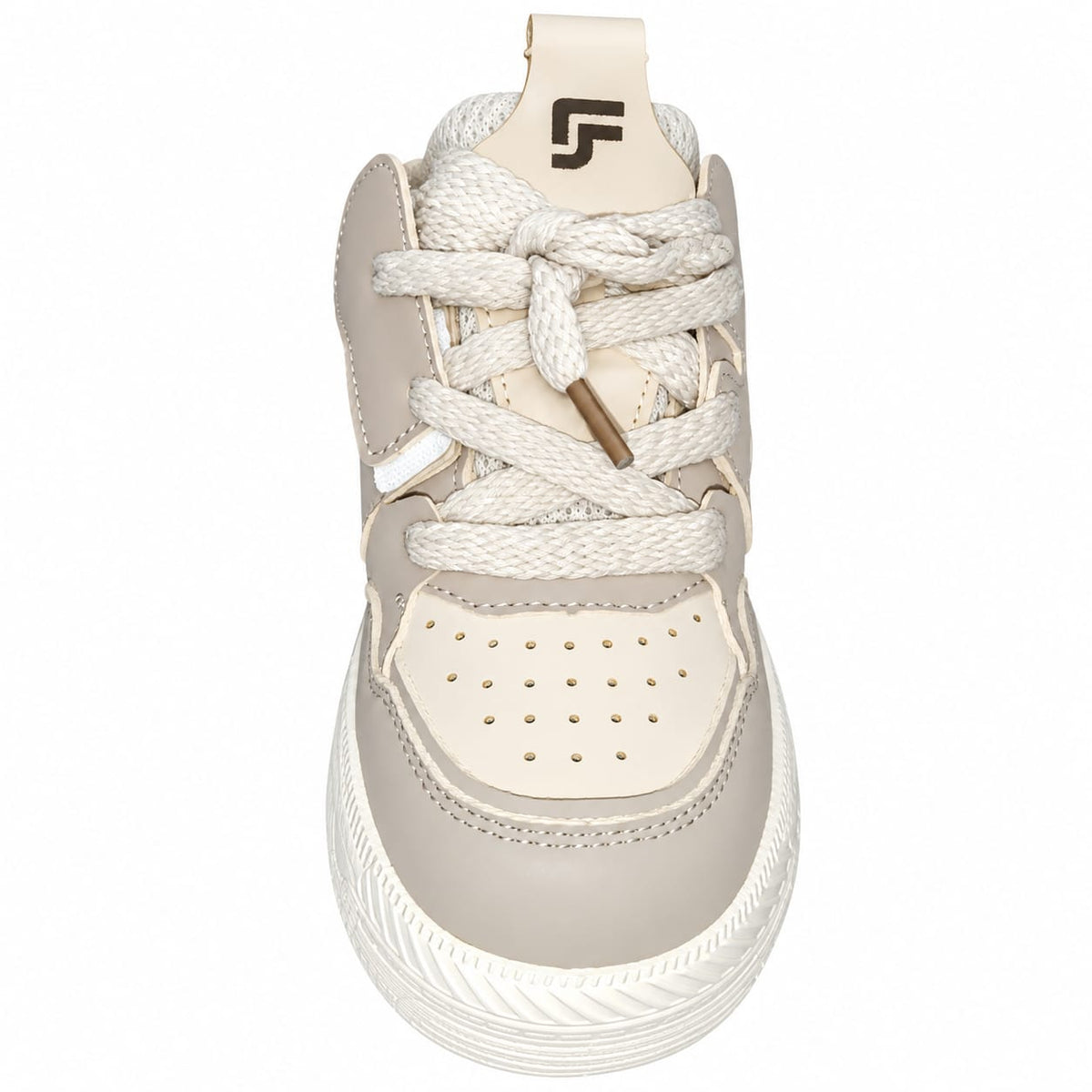 Beige Trend Kids Sneakers.