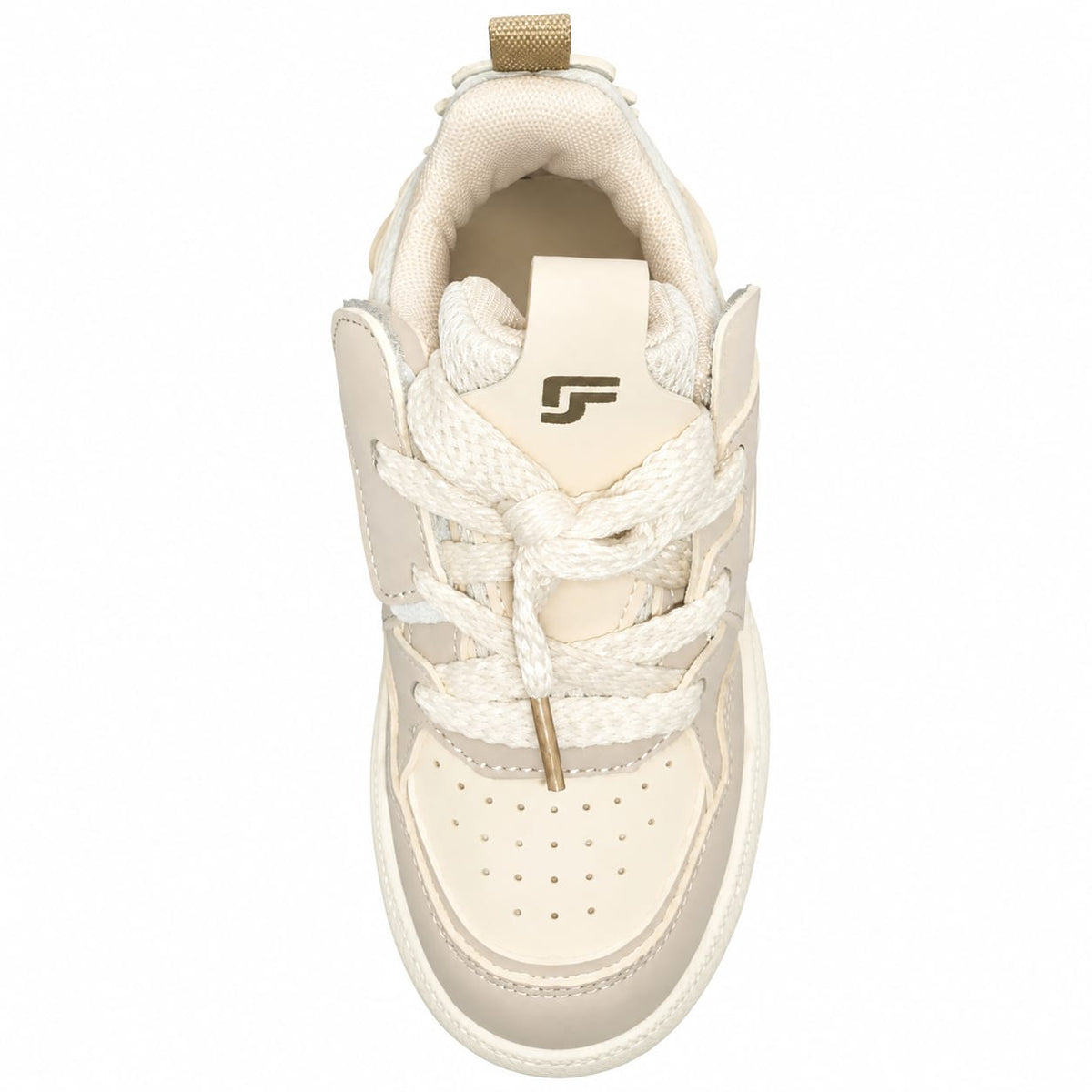 Beige Trend Kids Sneakers.
