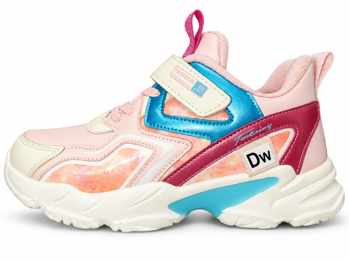 Neon Street Kids Sneakers.