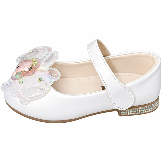 Rainbow Bow Girls Mary Janes