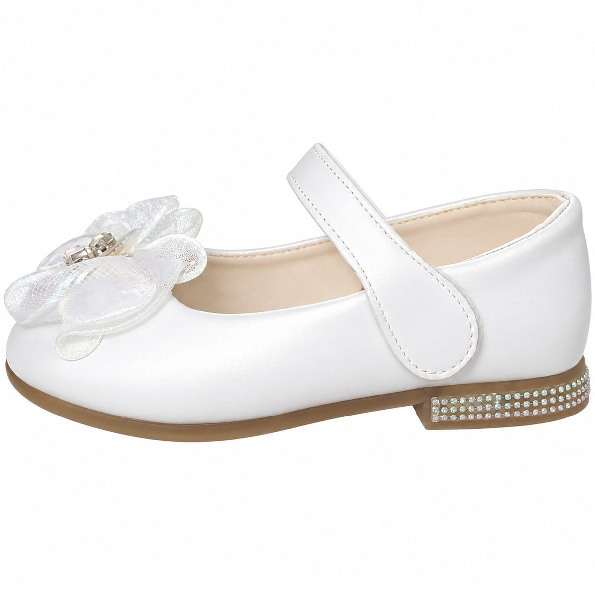 Rainbow Bow Girls Mary Janes