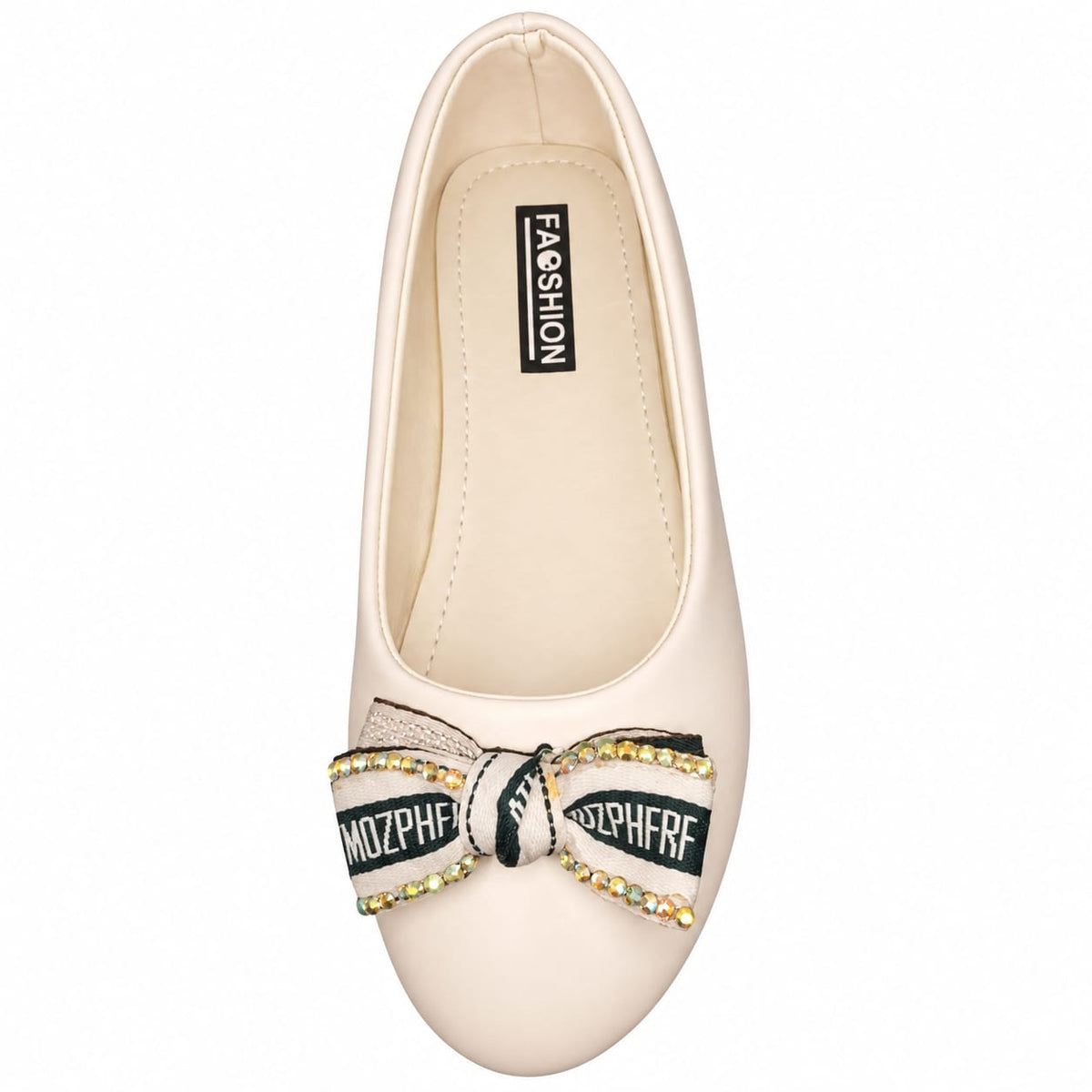 Signature Bow Girls Flats.