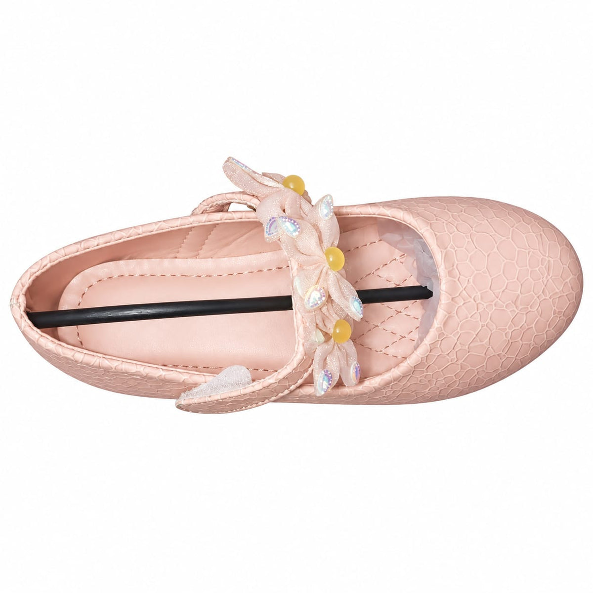 Golden Petal Princess Flats.