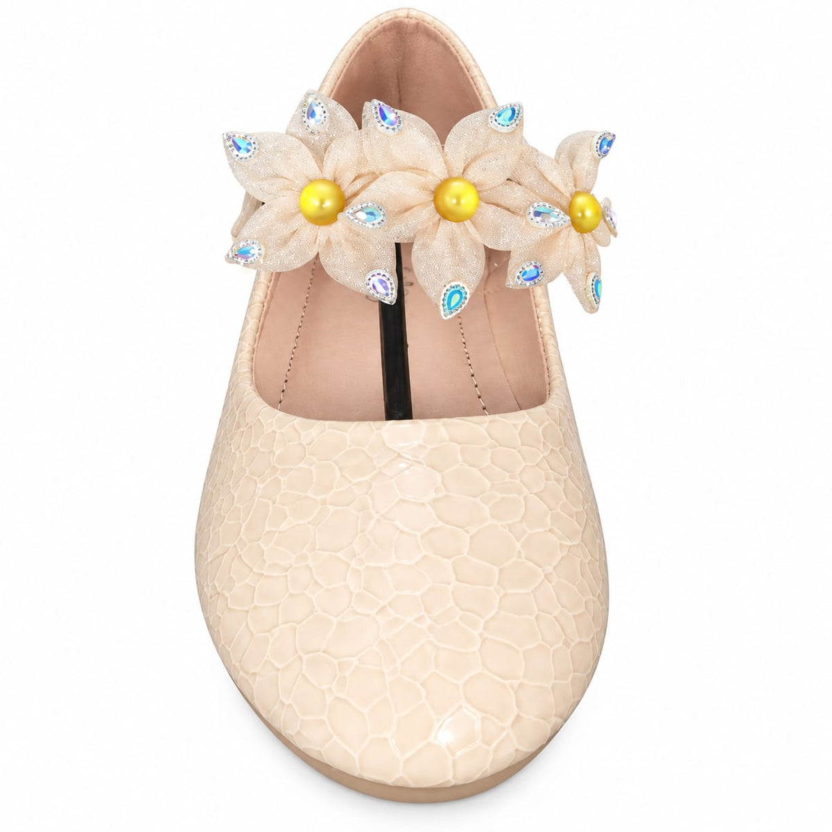 Golden Petal Princess Flats.