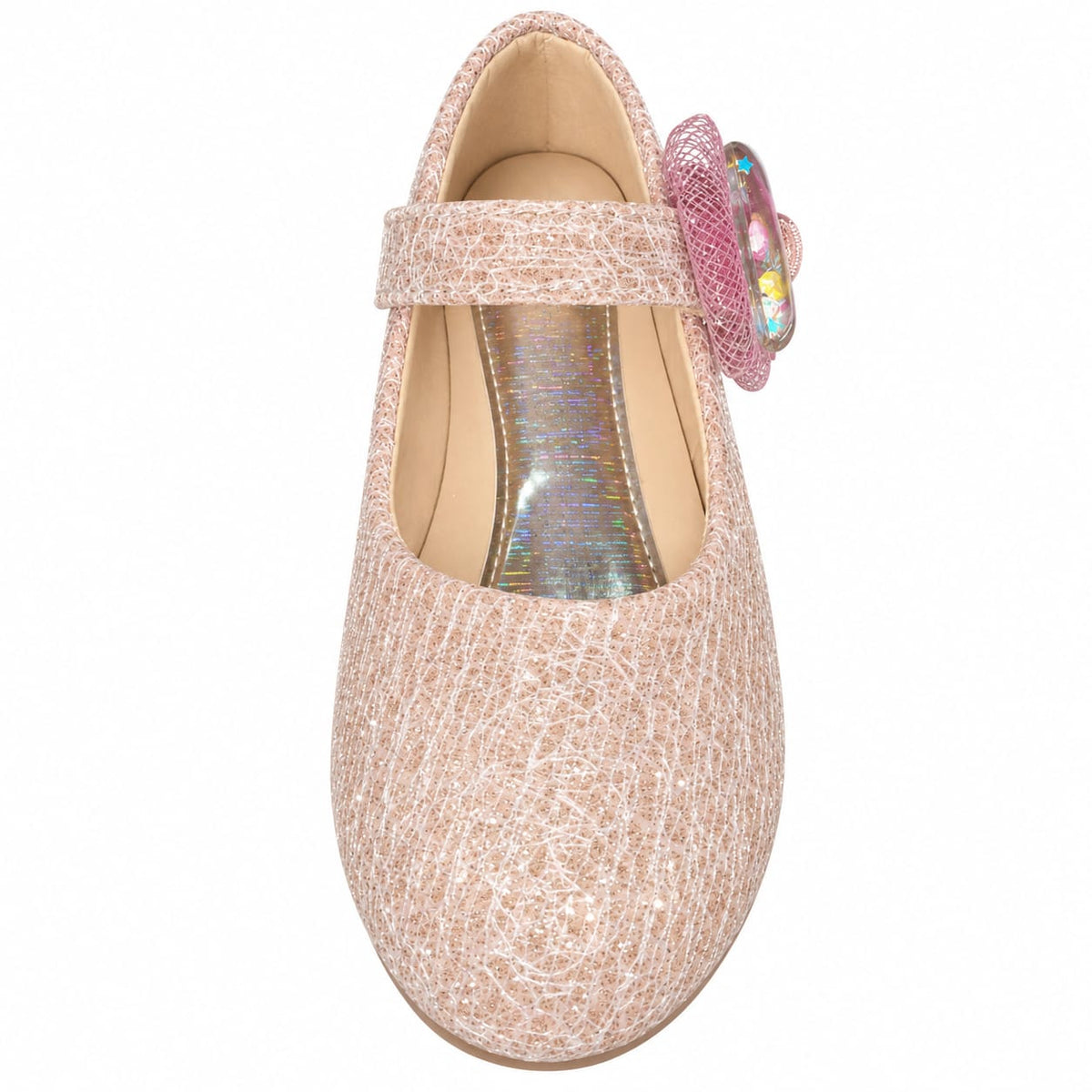 Confetti Bow Girls Flats