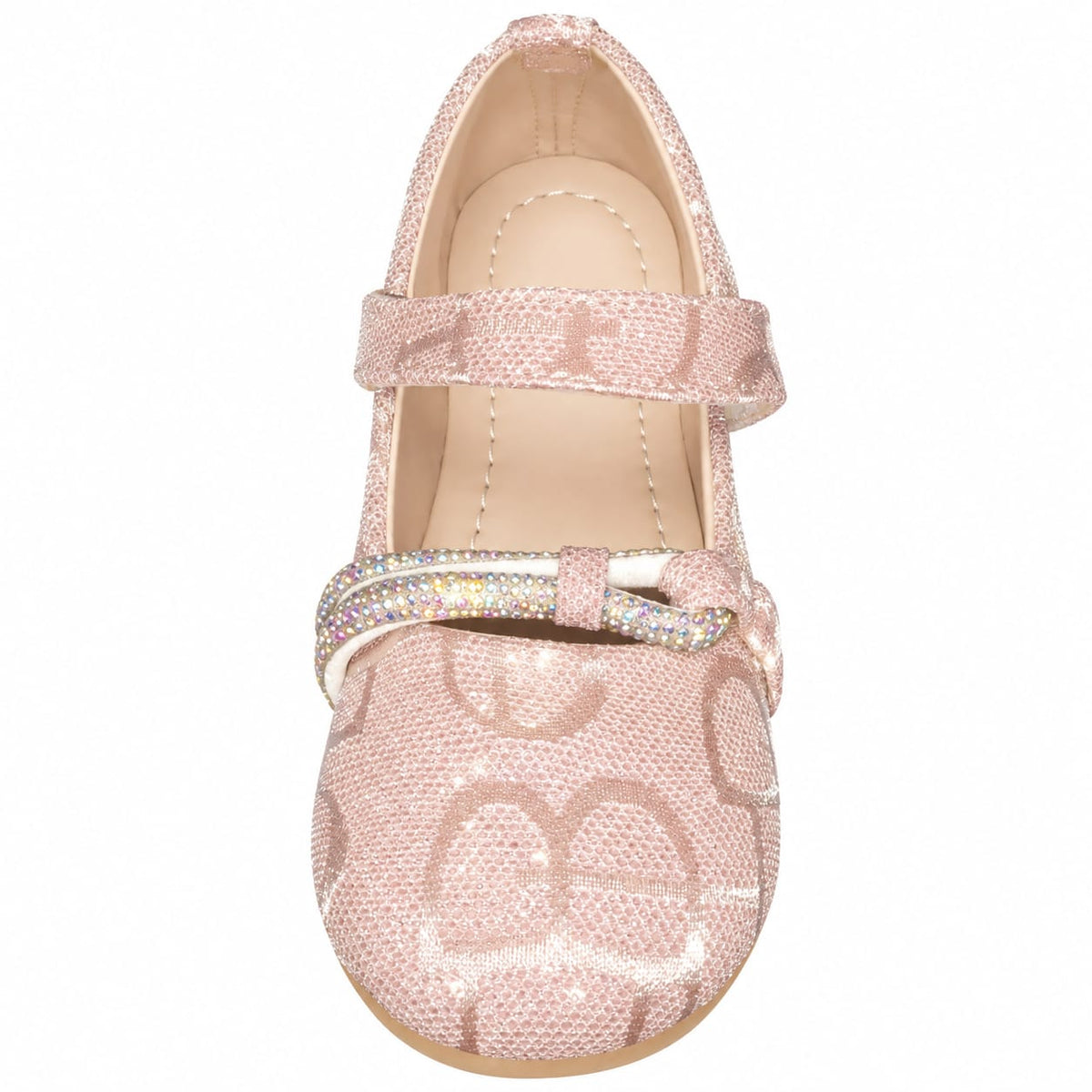 Ruby Sparkle Bow Flats.