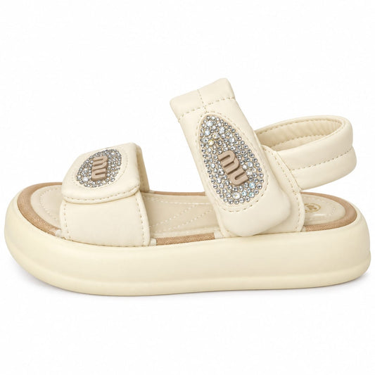 Crystal Comfort Kids Sandals.