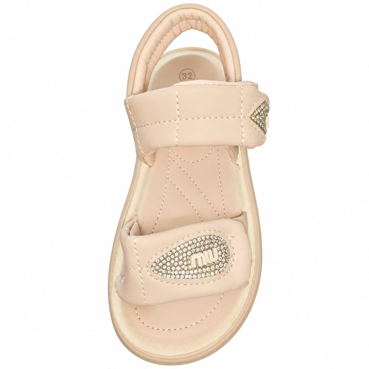 Crystal Comfort Kids Sandals.