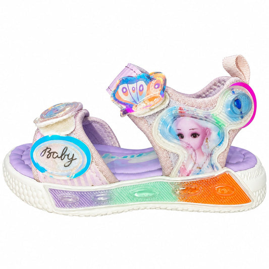 Rainbow Princess Light Sandals