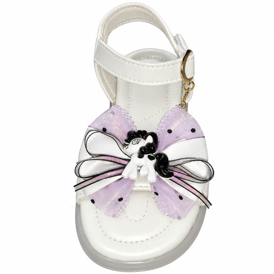 Unicorn Ribbon Sandals.
