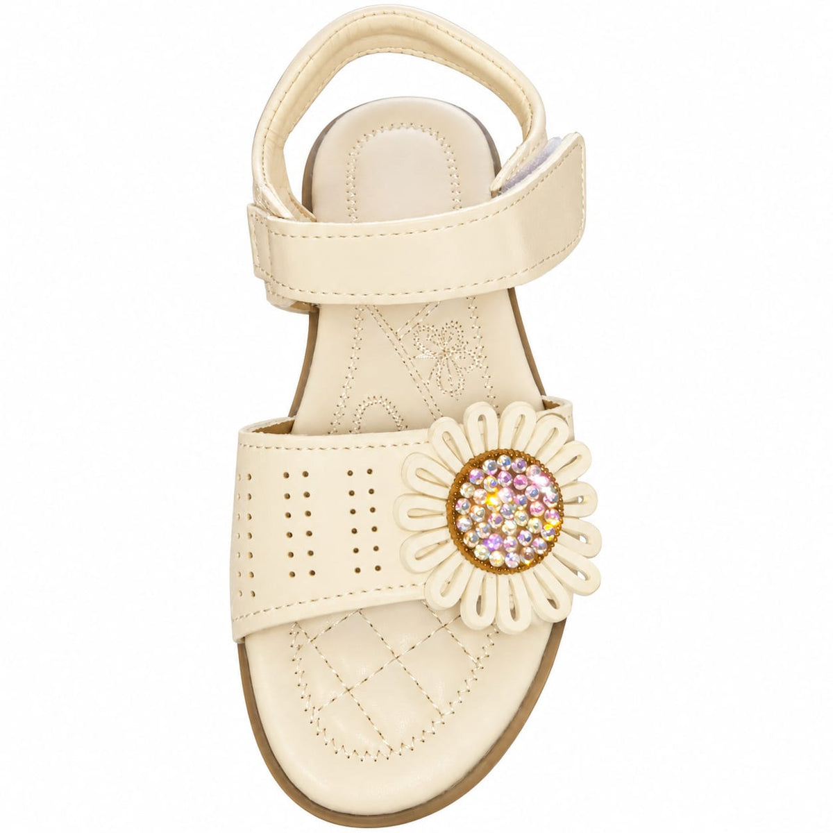 Crystal Daisy Girls Sandals