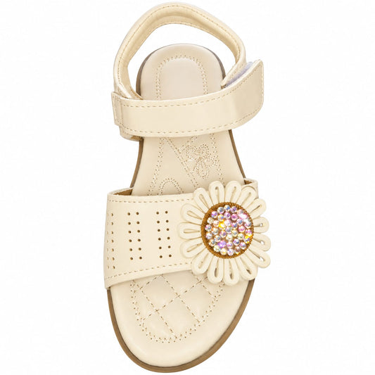 Crystal Daisy Girls Sandals