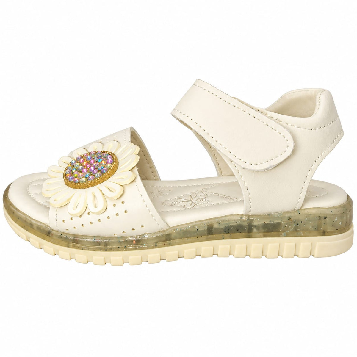 Crystal Daisy Girls Sandals