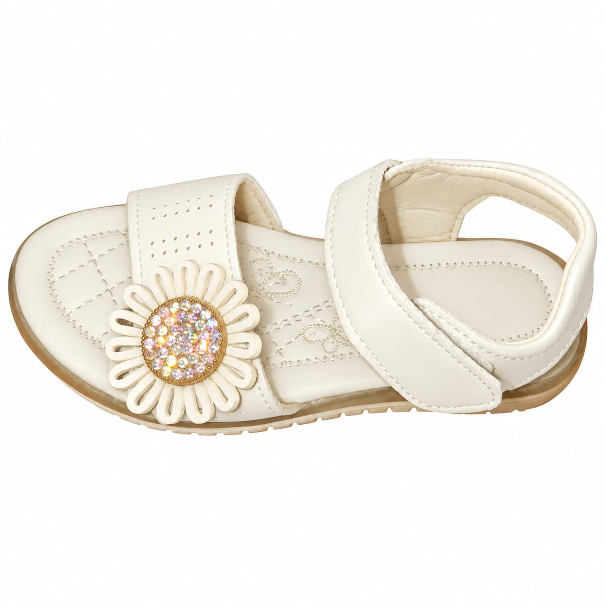 Crystal Daisy Girls Sandals