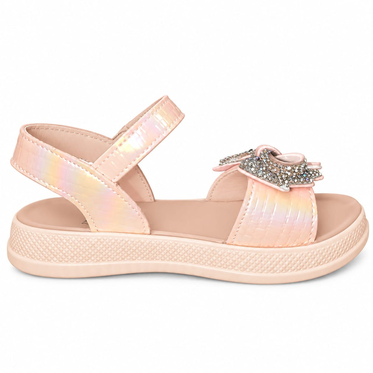 Ivory Luxe Platform Sandals