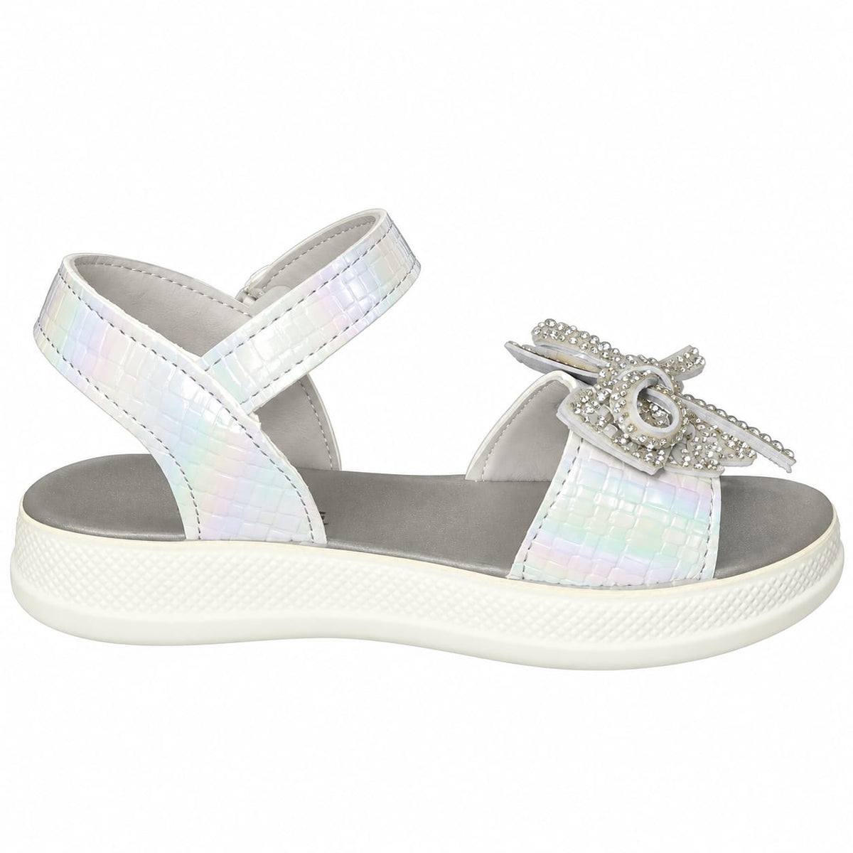 Ivory Luxe Platform Sandals