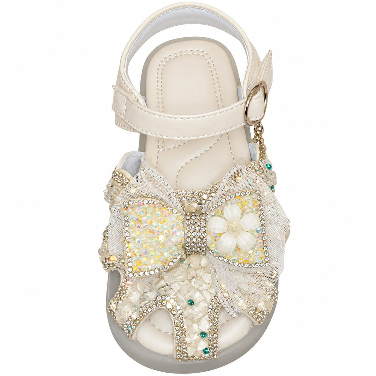 Pearl Bloom Party Sandals