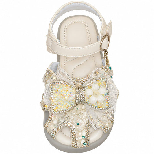Pearl Bloom Party Sandals
