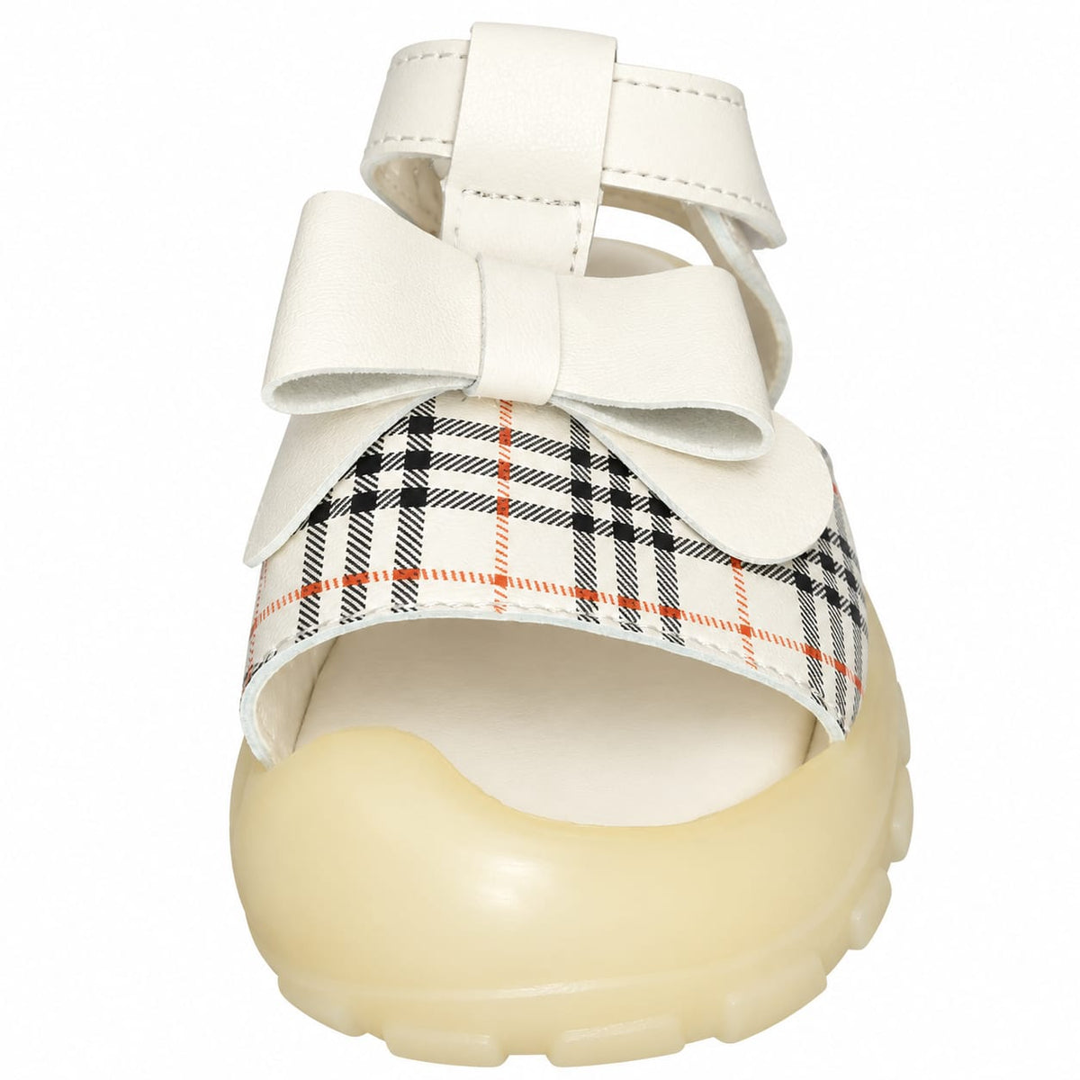 Classic Check Bow Sandals