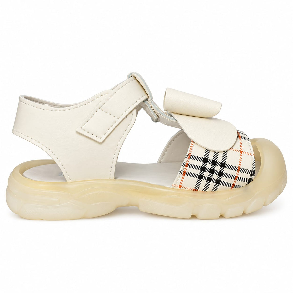 Classic Check Bow Sandals