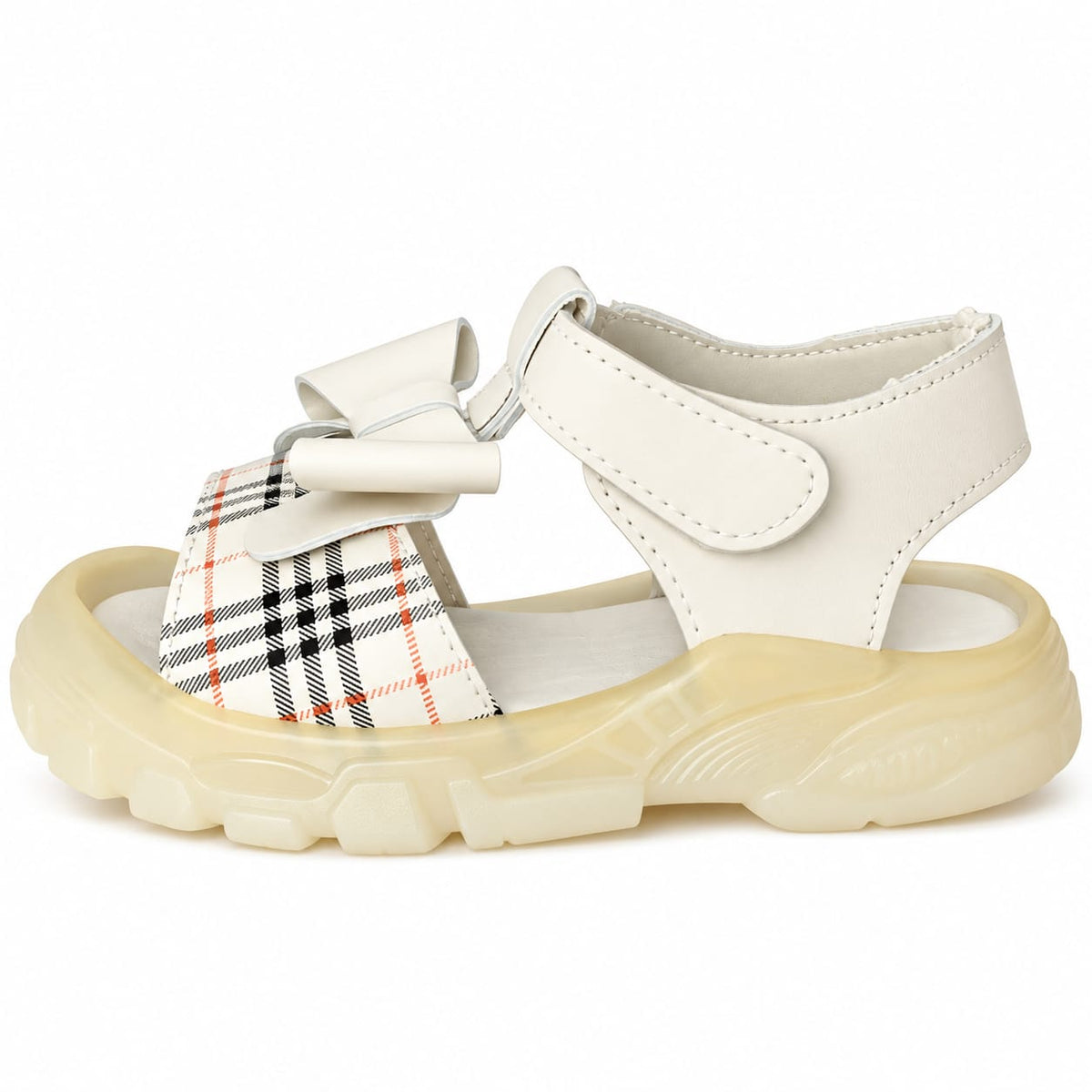 Classic Check Bow Sandals