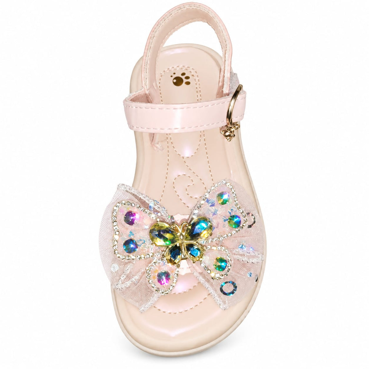 Crystal Butterfly Princess Sandals