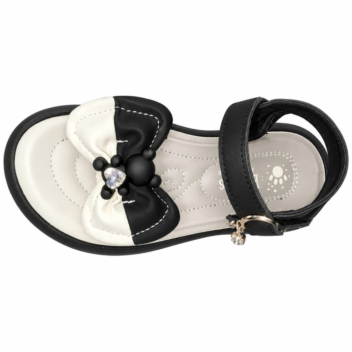Bow Charm Sandals.