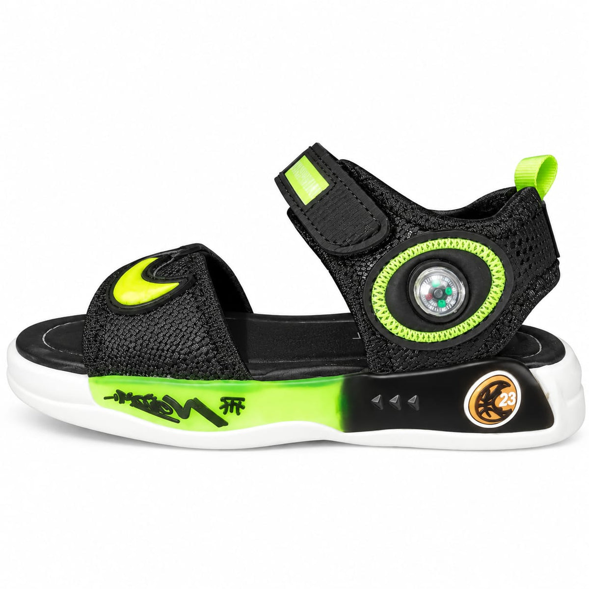 Neon Sprint Kids Sandals