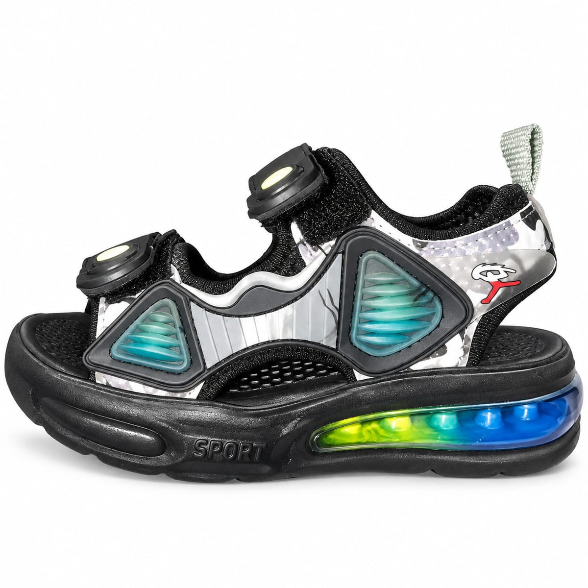 Neon AirRush Sport Sandals