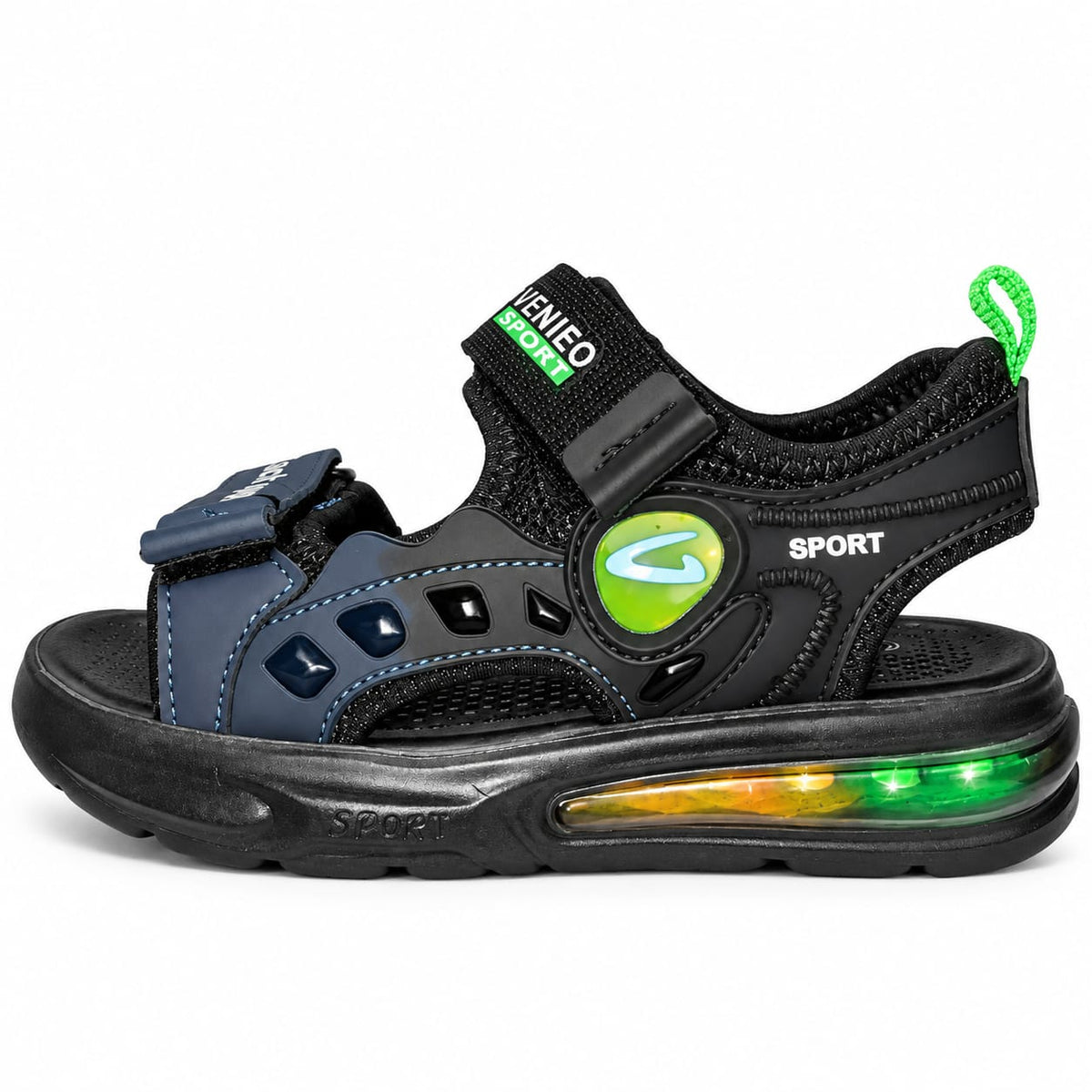 Volt Green Sport Sandals