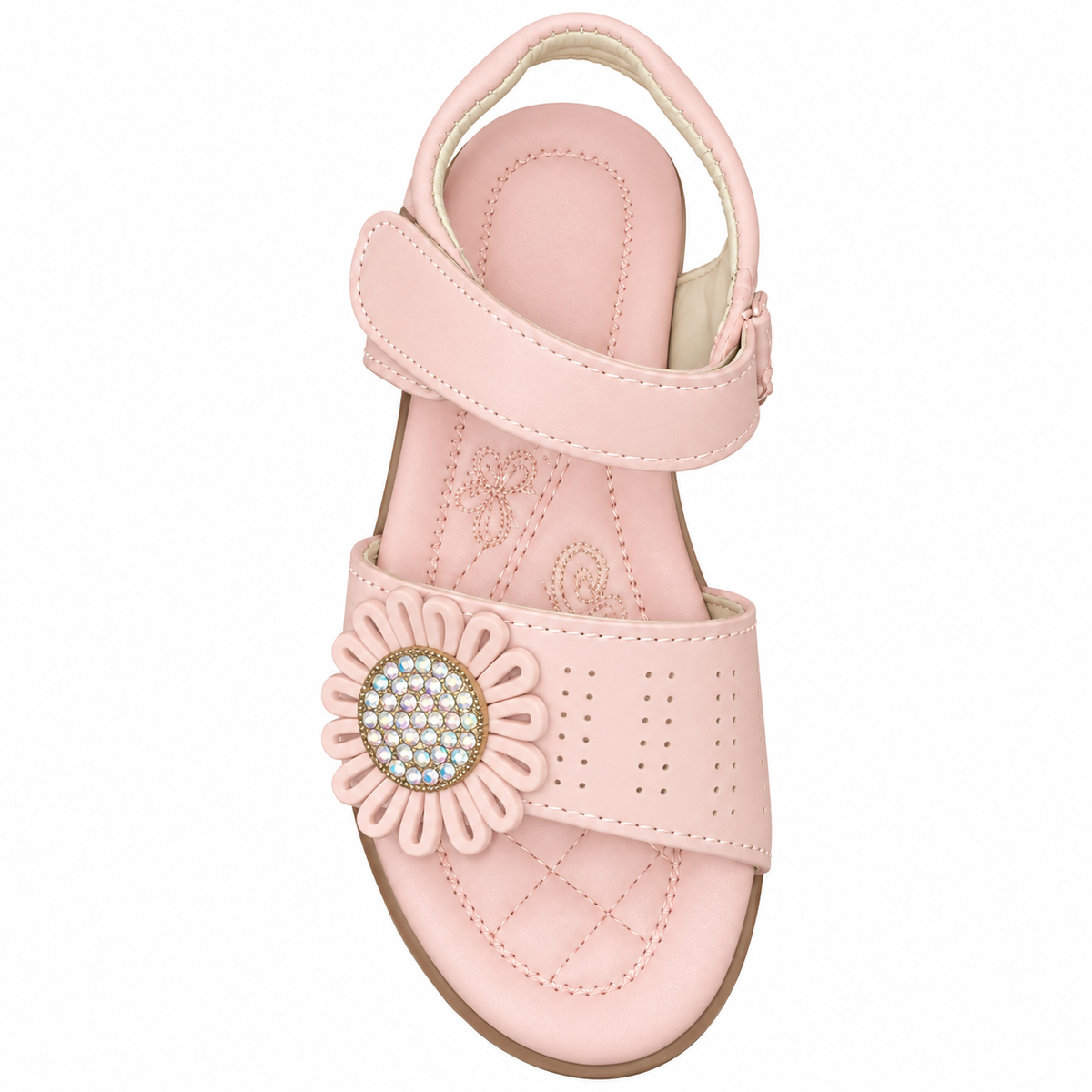 Crystal Daisy Girls Sandals