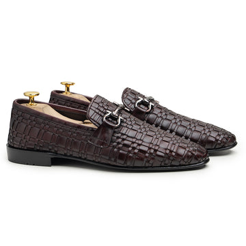 The Bomba Brown Crocodile Leather Sneaker – Vinci Leather Shoes